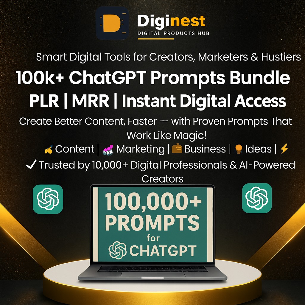 100k+ ChatGPT Prompts Bundle